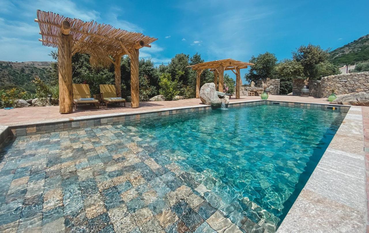 Residence De Luxe 4 Etoiles A Pietralba, 4 Logements Piscine Chauffee Balagne Dış mekan fotoğraf