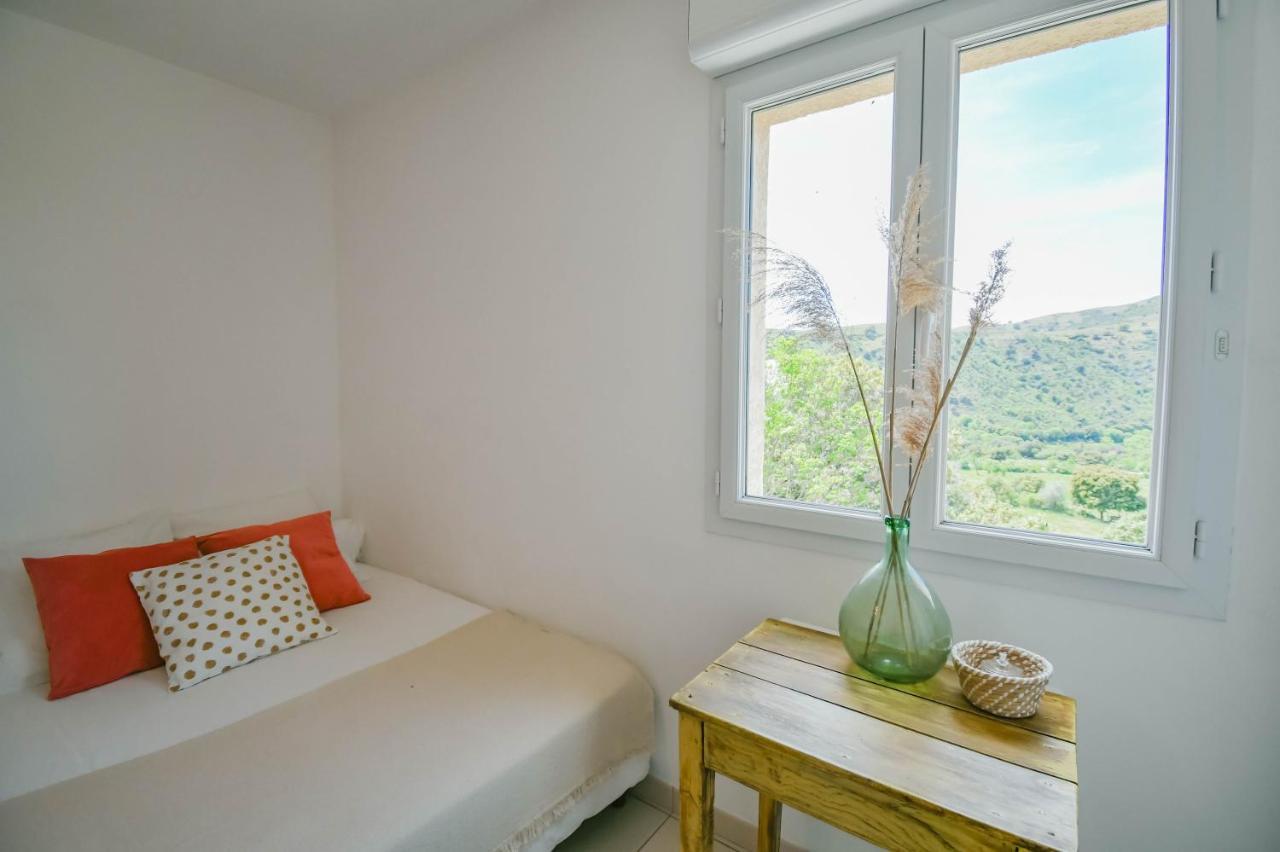 Residence De Luxe 4 Etoiles A Pietralba, 4 Logements Piscine Chauffee Balagne Dış mekan fotoğraf