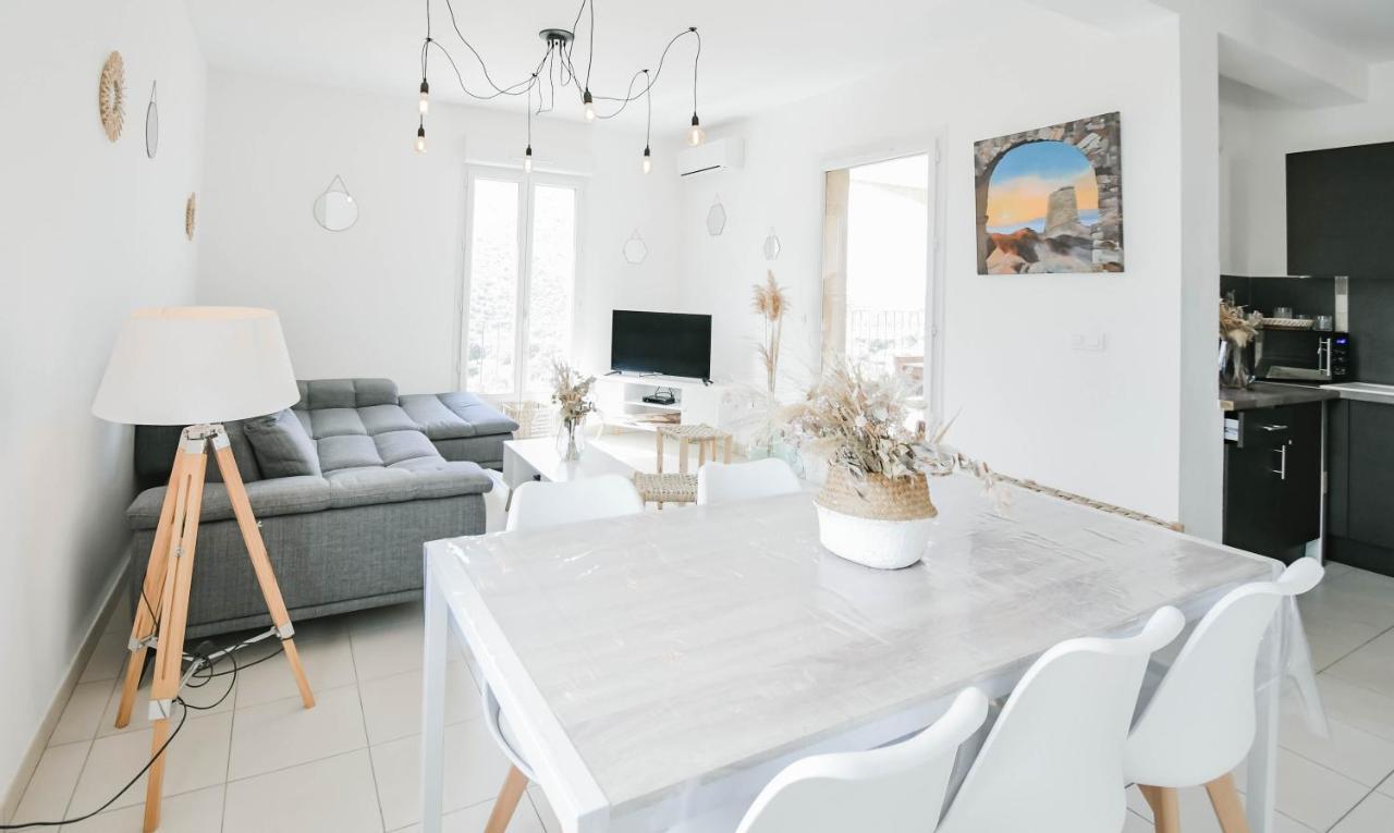 Residence De Luxe 4 Etoiles A Pietralba, 4 Logements Piscine Chauffee Balagne Dış mekan fotoğraf