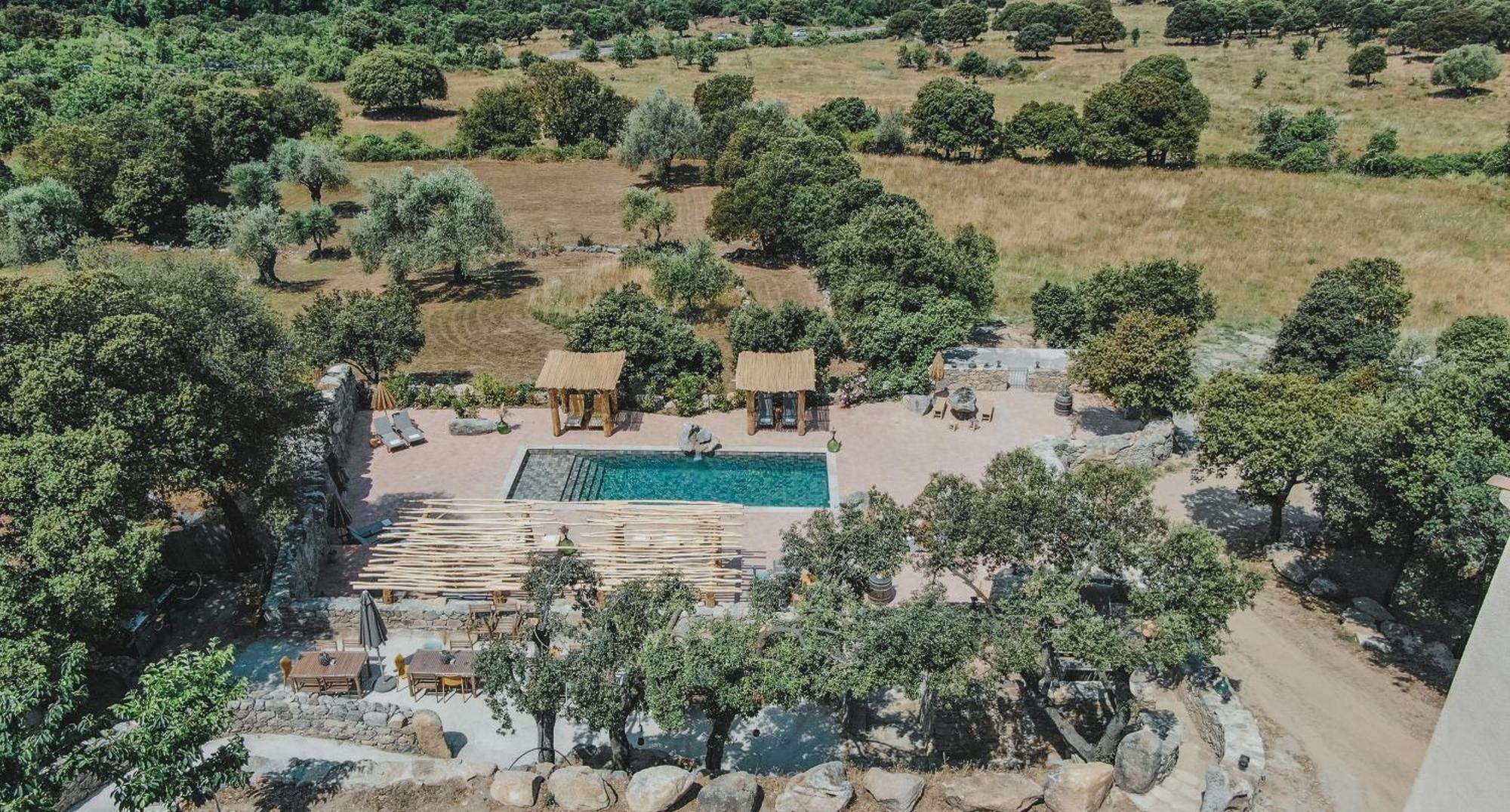 Residence De Luxe 4 Etoiles A Pietralba, 4 Logements Piscine Chauffee Balagne Dış mekan fotoğraf